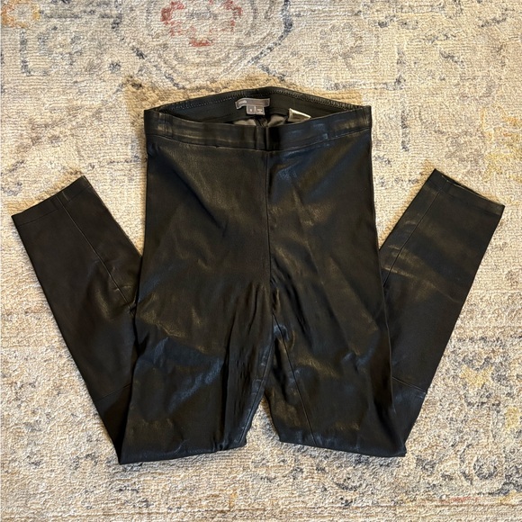 Vince Leather Leggings - Picture 3 of 4